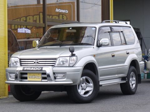 ランドクルーザープラド　95プラド　ランクルプラド　後期型3.4L　TZ　革シート